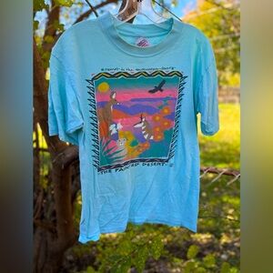 90s Painted desert t shirt